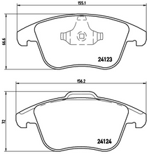 Load image into Gallery viewer, Brembo Brake Pad, P 24 076