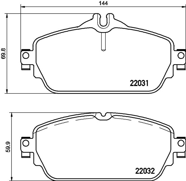 Brembo Brake Pad, P 50 118