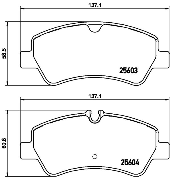 Brembo Brake Pad, P 24 160