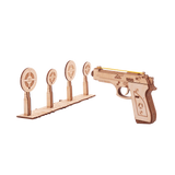 WoodTrick Gun M1 & Shooting Range WDTK059