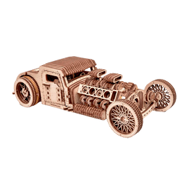 Wood Trick WDTK023 Hot Rod Wooden Model Kit WDTK023