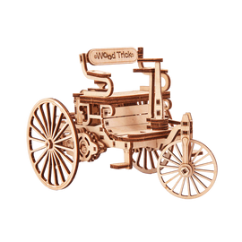 WoodTrick First Car Wooden Model Kit WDTK024
