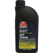 Load image into Gallery viewer, Millers Oils Motorsport CFS 10w-40 Fully Synthetic Engine Oil - 1L