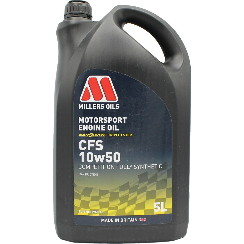 Millers Oils Motorsport CFS 10w-50 Fully Synthetic Engine Oil - 20L ...