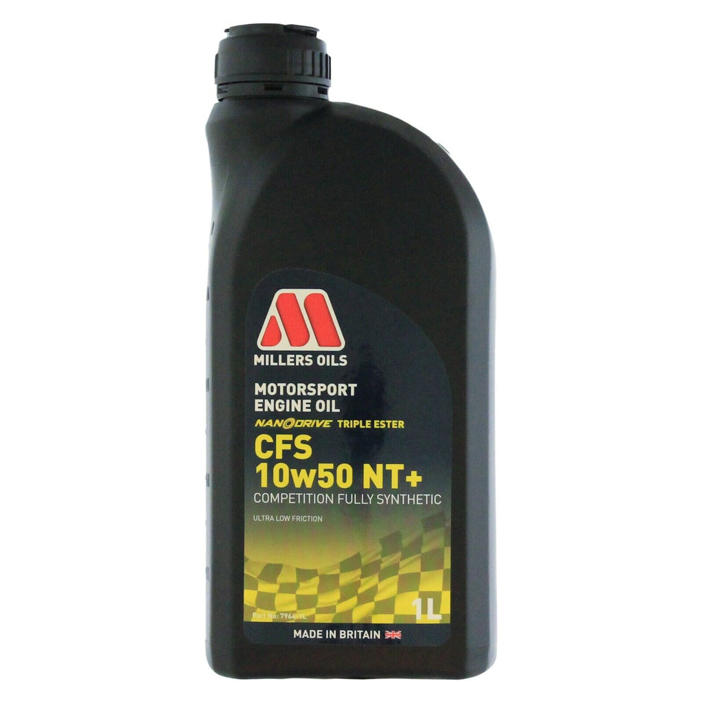 Millers Oils Motorsport CFS 10w-50 NT+ Fully Synthetic Engine Oil - 1L