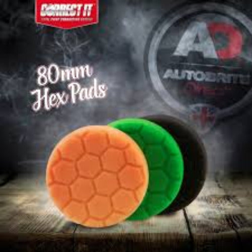 AutoBrite 80mm Hex Tech Pro Pad