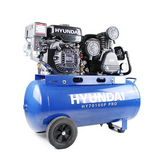 Hyundai 90 Litre Air Compressor, 10.7CFM/145psi, Petrol 7hp