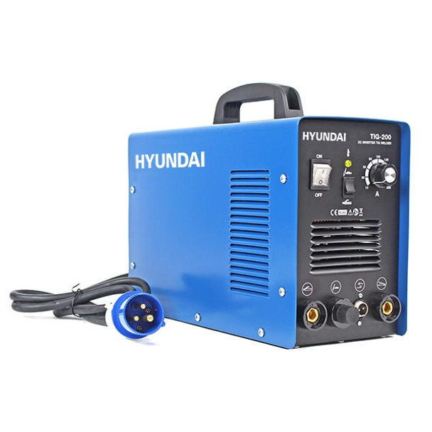 Hyundai 200Amp TIG/MMA/ARC Inverter Welder, 230V Single Phase