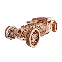 Load image into Gallery viewer, Wood Trick WDTK023 Hot Rod Wooden Model Kit WDTK023