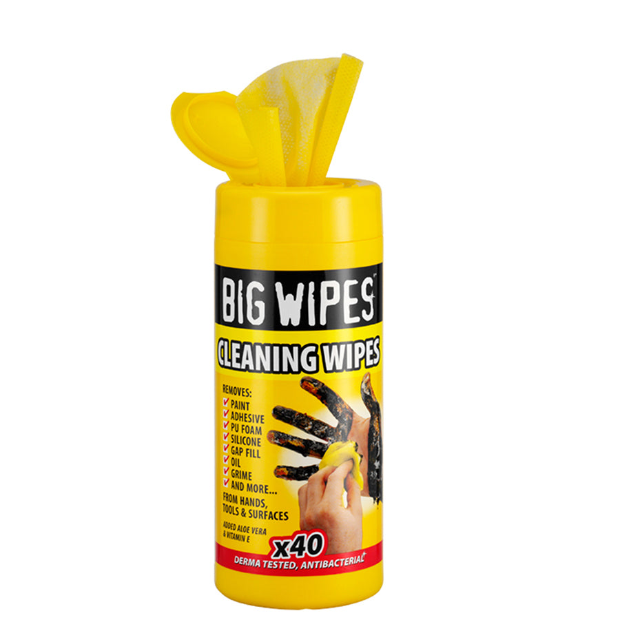 Big Wipes Cleaning Wipes - 40 Wipes Per Tub
