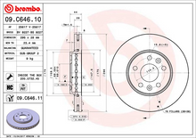 Load image into Gallery viewer, Brembo Painted Brake Disc, 09.C646.11