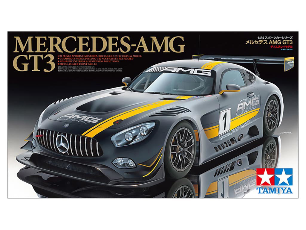 Tamiya 1/24 Mercedes AMG GT3 Model Kit - 24345