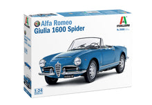 Load image into Gallery viewer, Italeri 1/24 Alfa Romeo Giulia 1600 Spider Kit