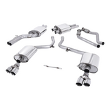 Milltek Audi S4 3.0 Supercharged V6 B8 2009-2012 Cat-back Exhaust, SSXAU262-1