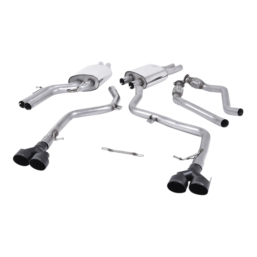 Milltek Audi S4 3.0 Supercharged V6 B8.5 2012-2016 Cat-back Exhaust, SSXAU367-1