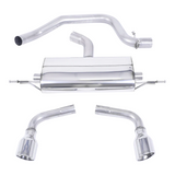 Milltek Audi TT Mk2 2.0 TFSi 2WD 2006-2011 Cat-back Exhaust - SSXAU143-1