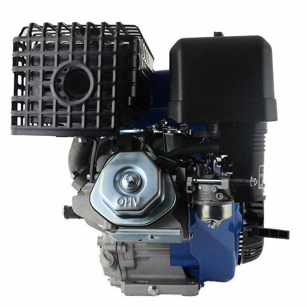 Hyundai 420cc 14hp 25mm Electric-Start Horizontal Straight Shaft Petrol Replacement Engine, 4-Stroke, OHV