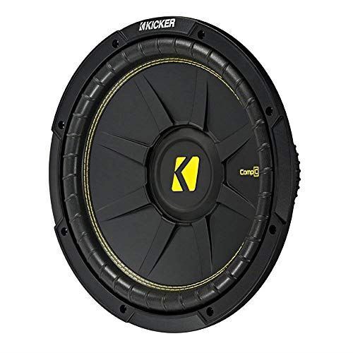 KICKER 44CWCS104 10" 25cm 500 Watts Single Voice Coil Car Van Boot Sub Subwoofer