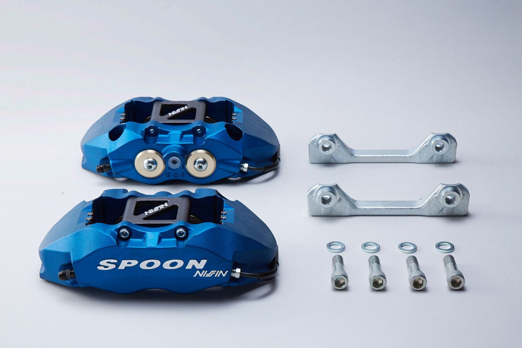 Spoon Sports 4 Pot Monoblock Front Caliper Set Honda Civic EK9 FN2 CR-Z Accord CL7 Integra DC2 DB8 98 Spec