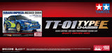 Tamiya Subaru Impreza Mexico 2004 - TT01E Model Kit 47372