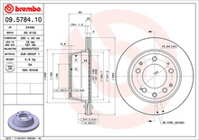 Load image into Gallery viewer, Brembo Brake Disc, 09.5784.10