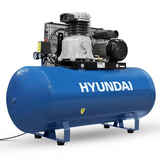 Hyundai 200 Litre Air Compressor, 14CFM/145psi, Electric 3hp