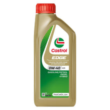 Load image into Gallery viewer, Castrol Edge 0W-40 A3/B4 Car Engine Oil Fully Synthetic 1L