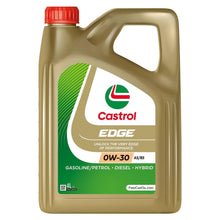 Load image into Gallery viewer, Castrol Edge 0W-30 A5/B5 Car Engine Oil Fully Synthetic 4L