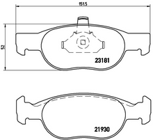 Load image into Gallery viewer, Brembo Brake Pad, P 23 125