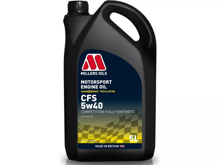 Millers Oils Motorsport CFS 5w-40 Fully Synthetic Engine Oil - 20L