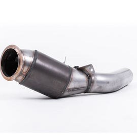Milltek BMW 4 Series F32 428i Coupe (Automatic Gearbox without Tow Bar None xDrive & N20 Engine Only) 2014-2016 Large Bore Downpipe and Hi-Flow Sports Cat Exhaust, SSXBM977-1