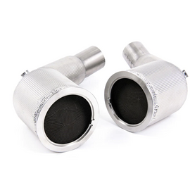 Milltek Audi S8 D5 4.0 TFSI V8 Saloon / Sedan (OPF/GPF UK/Euro Models) 2020-2023 Large Bore Downpipes and Hi-Flow Sports Cats Exhaust - Milltek Fitment, SSXAU868-3