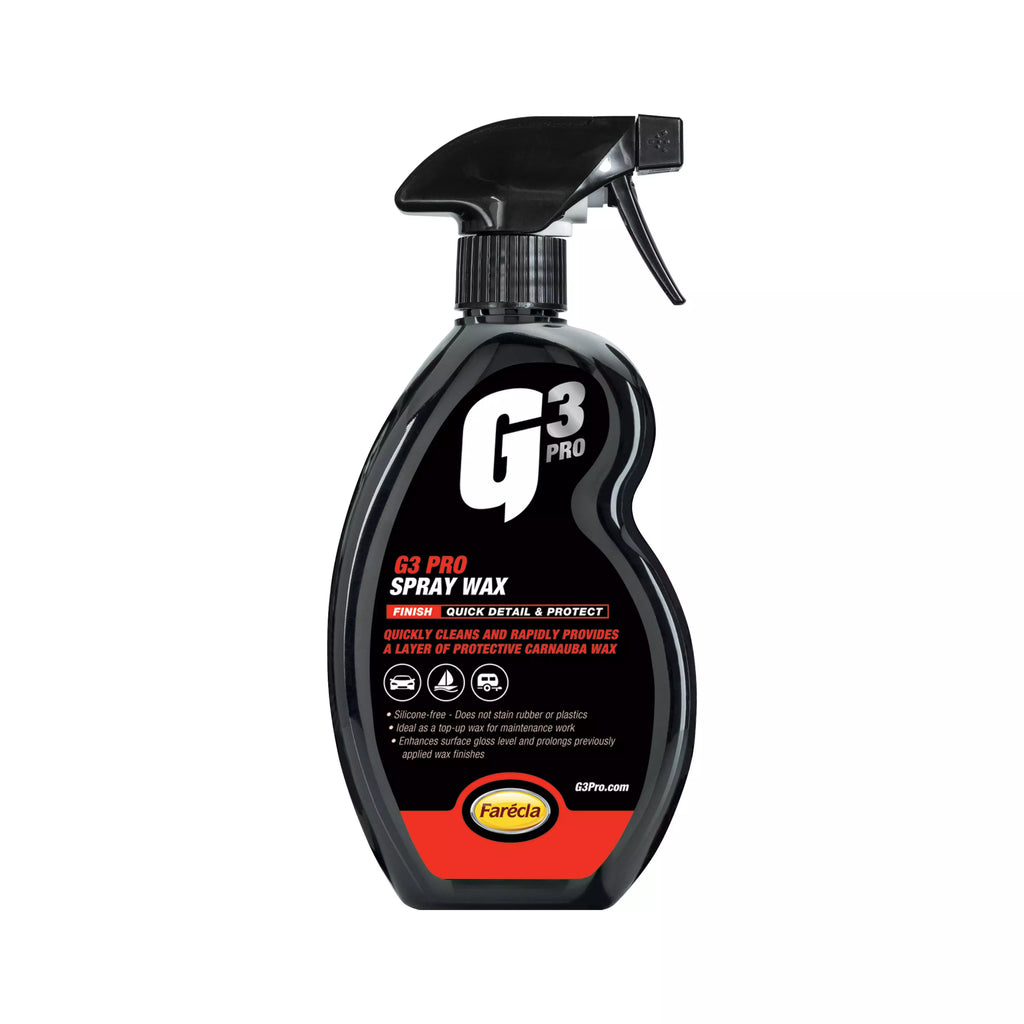 Farecla G3 Professional High Gloss Shine Spray Wax Car Paint Detailer 500ml