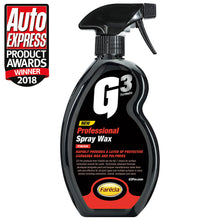 Load image into Gallery viewer, Farecla G3 Professional High Gloss Shine Spray Wax Car Paint Detailer 500ml