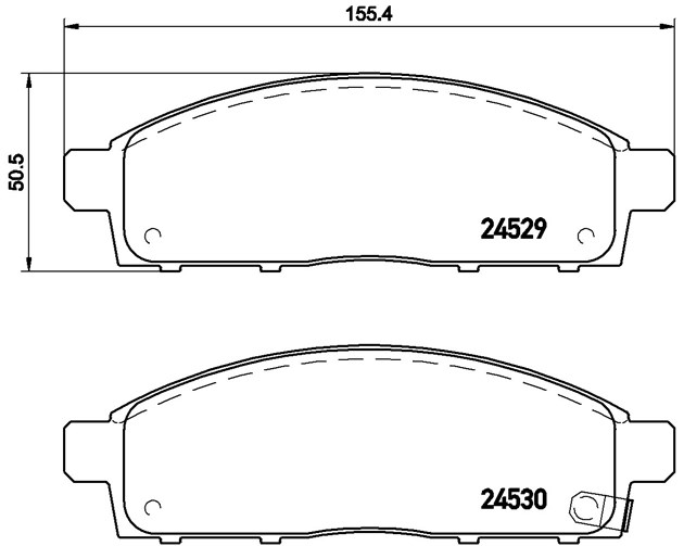 Brembo Brake Pad, P 54 038