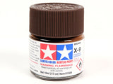 Tamiya X-9 Brown Mini Acrylic Paint - 10ml