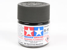 Load image into Gallery viewer, Tamiya X-10 Gun Metal Mini Acrylic Paint - 10ml