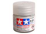 Tamiya X-21 Flat Base Mini Acrylic Paint - 10ml