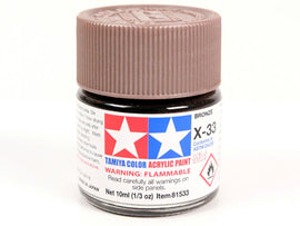 Tamiya X-33 Bronze Mini Acrylic Paint - 10ml
