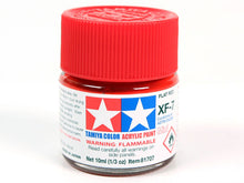 Load image into Gallery viewer, Tamiya XF-7 Flat Red Mini Acrylic Paint - 10ml