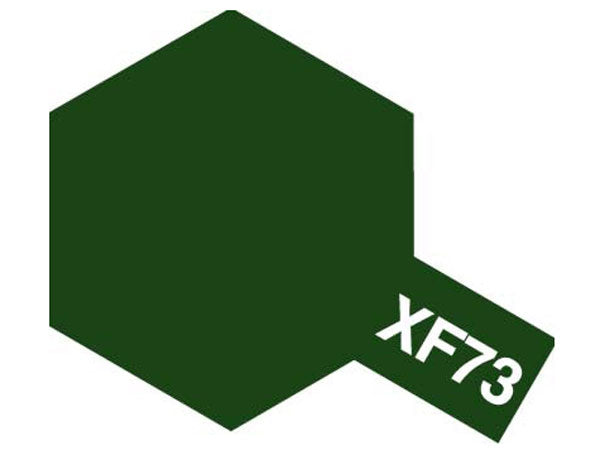 Tamiya XF-73 Dark Green Mini Acrylic Paint - 10ml