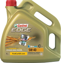 Load image into Gallery viewer, Castrol EDGE 5W-40 Engine Oil 4L