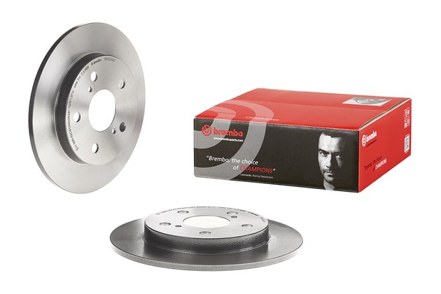 x2 Brembo Painted Brake Disc, 08.A534.21