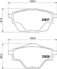 Load image into Gallery viewer, Brembo Brake Pad, P 61 124
