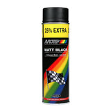 Motip Matt Black Spray Paint 500ml