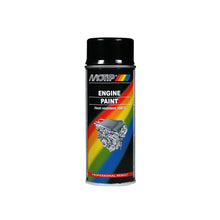 Load image into Gallery viewer, Motip Gloss Black Engine Paint 400ml