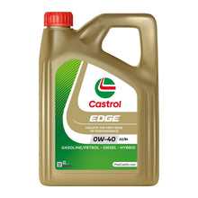 Load image into Gallery viewer, Castrol Edge 0W-40 A3/B4 Car Engine Oil Fully Synthetic 4L