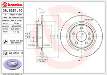 Load image into Gallery viewer, Brembo Painted Brake Disc, 08.B351.11