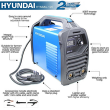 Load image into Gallery viewer, Hyundai 120Amp MMA/ARC Inverter Welder, 230V Single Phase