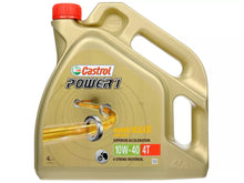 Load image into Gallery viewer, Castrol Power 1 4T 10W/40 Motorcycle Engine Oil - 4ltr